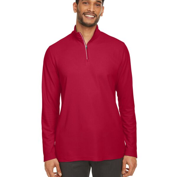 Men's Fusion ChromaSoft™ Pique Quarter-Zip Thumbnail